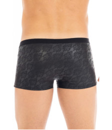Boxer noir Pleasure - LM2302-67BLK